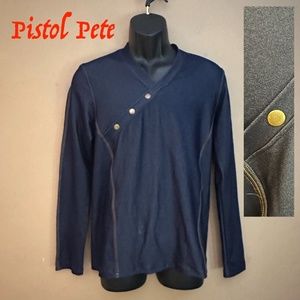 Pistol Pete Stretch Denim Shirt Small Gently worn